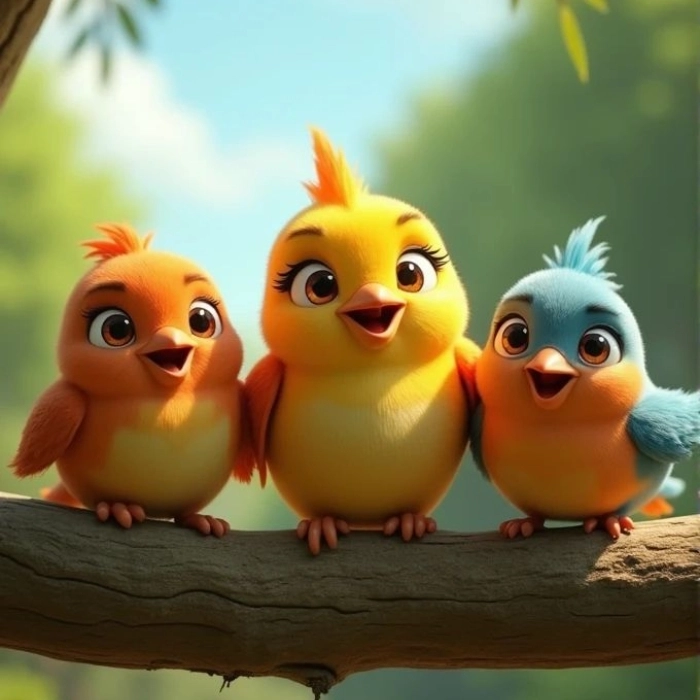 cute birds drawing images