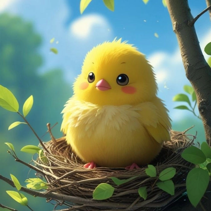 cute birds good morning images