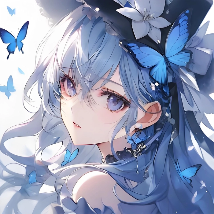 cute dp for butterfly