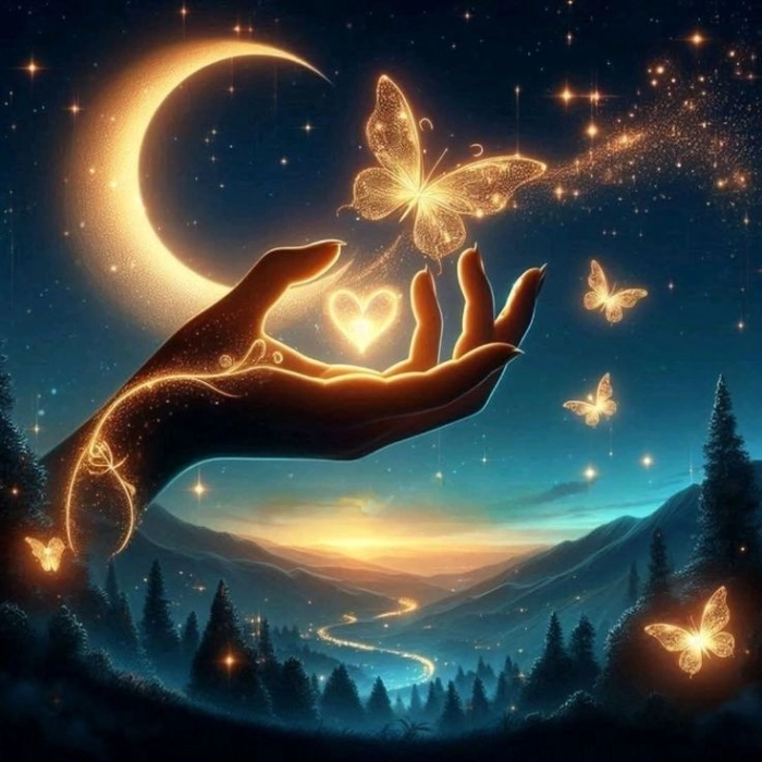 hand butterfly dp