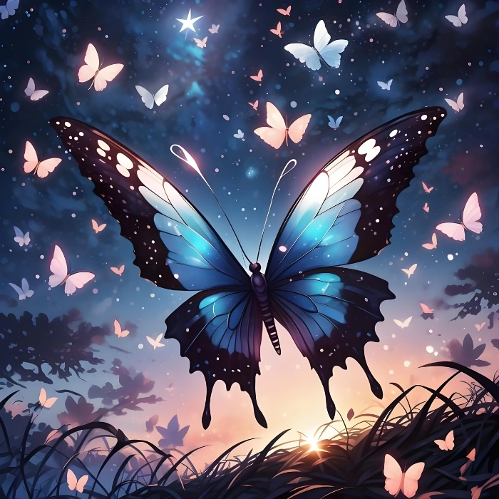 beautiful butterfly dp