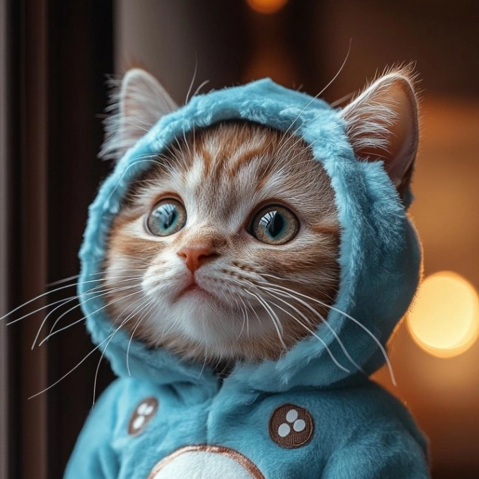 whatsapp cute cat dp 