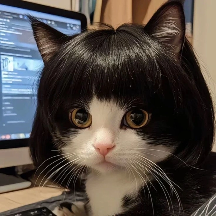 sad cat dp 