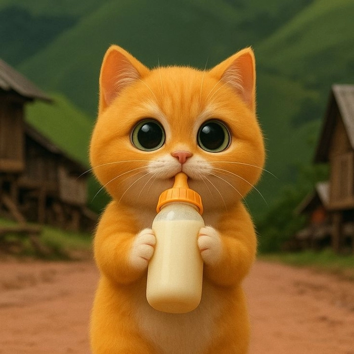 cute baby cat dp 