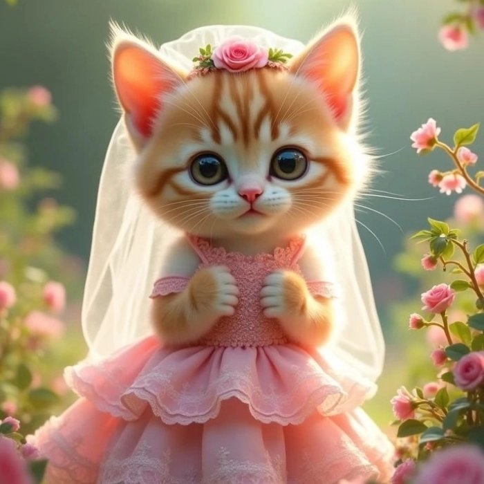 cute cat dp pic 
