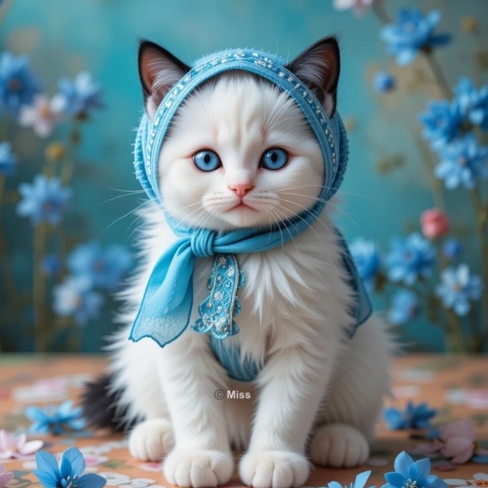 cute cat whatsapp dp 