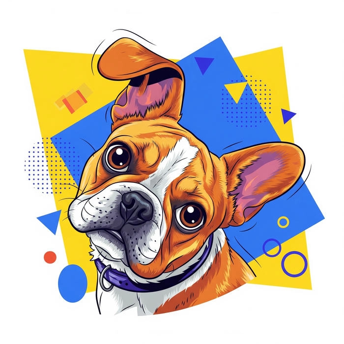 dog photo for dp