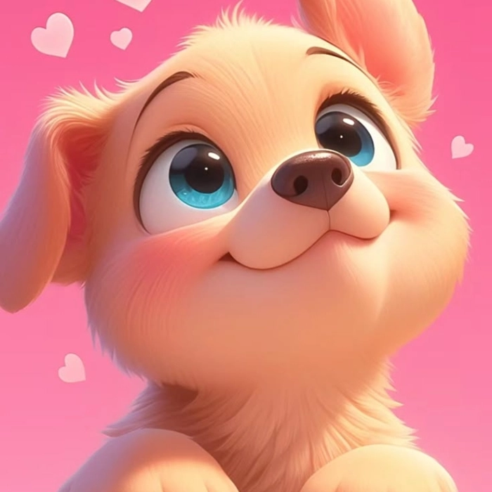 cute dog image for whatsapp dp