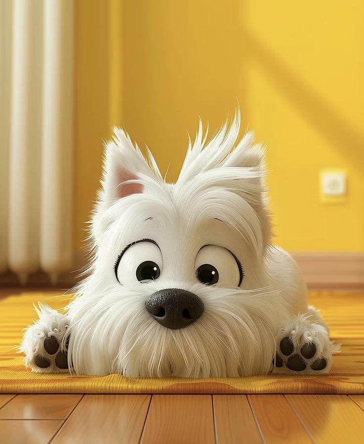 cute dog picture set designed for cozy heartwarming profiles