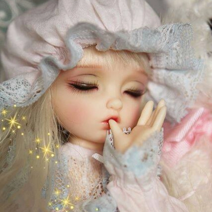 sad doll images dp