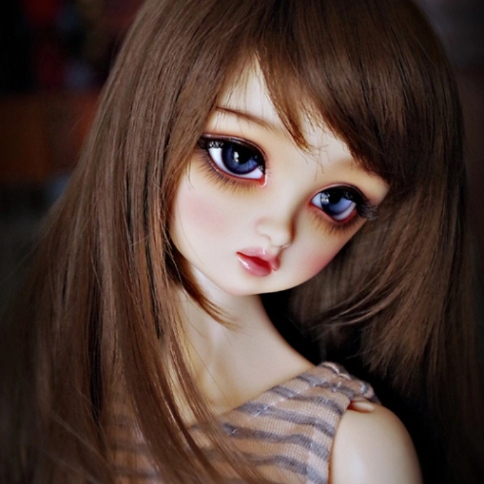 cute doll dp for girls