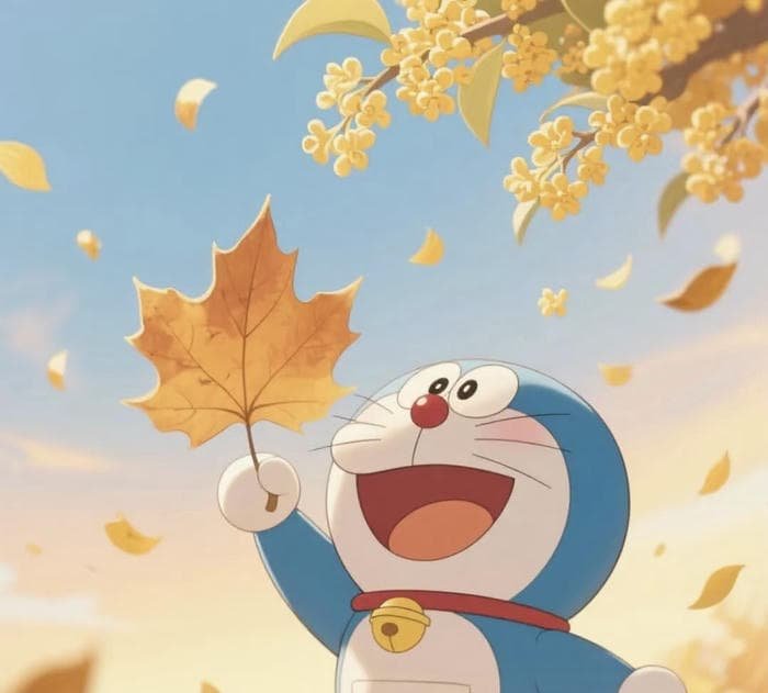 cute doraemon face image