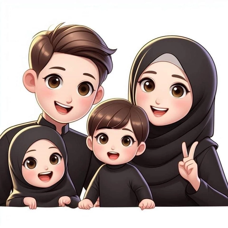 cute family pic for dp
