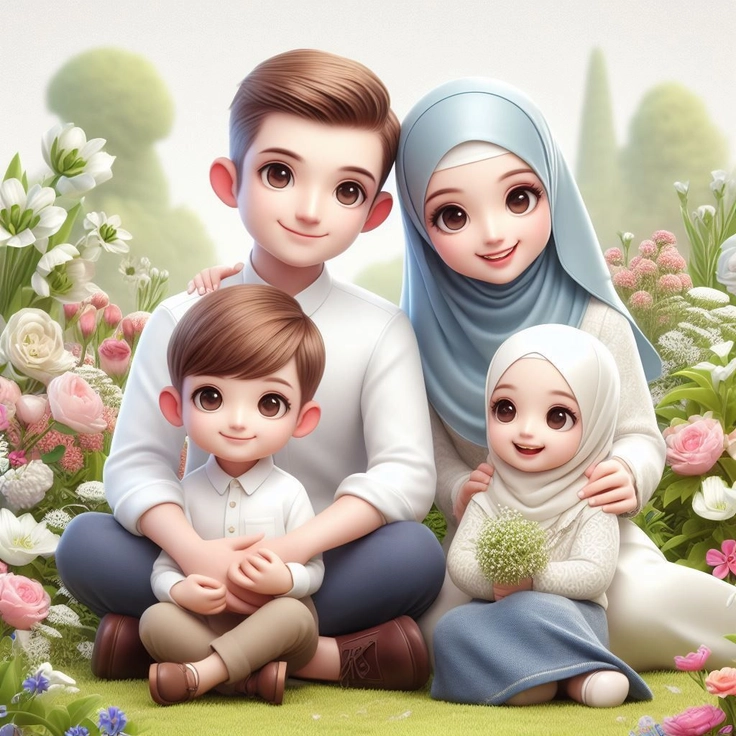 sweet family dp for whatsapp