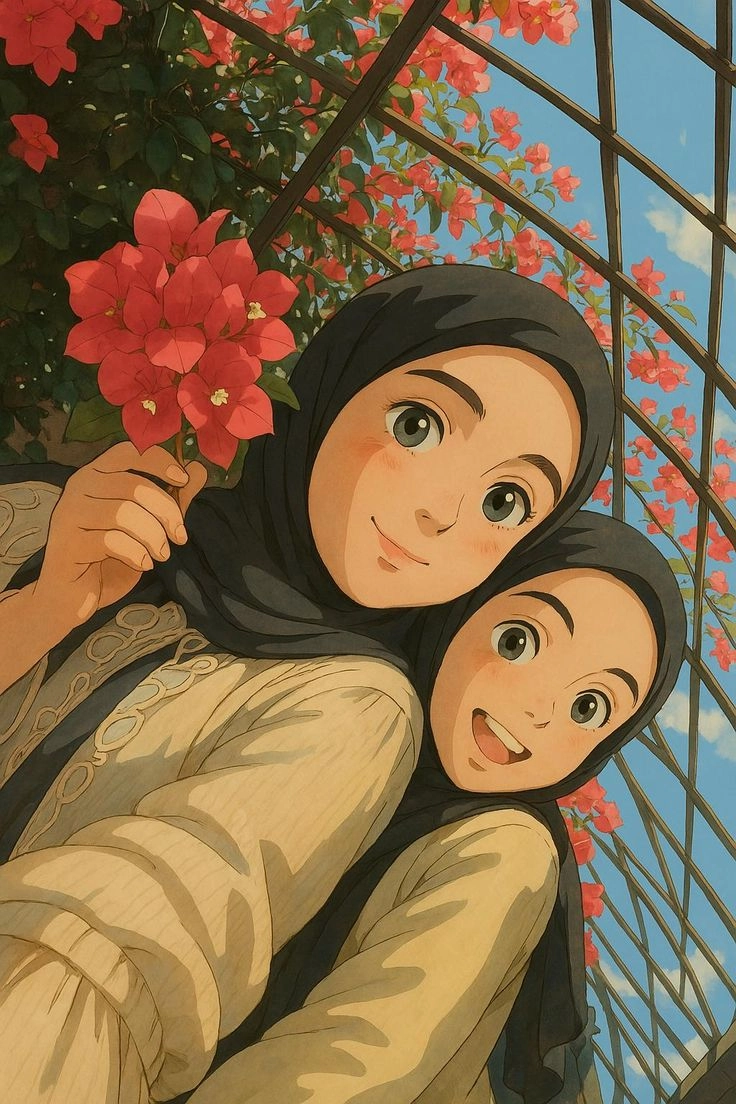 cute dp for two friends
