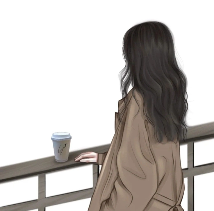 girl holding a cup of coffee