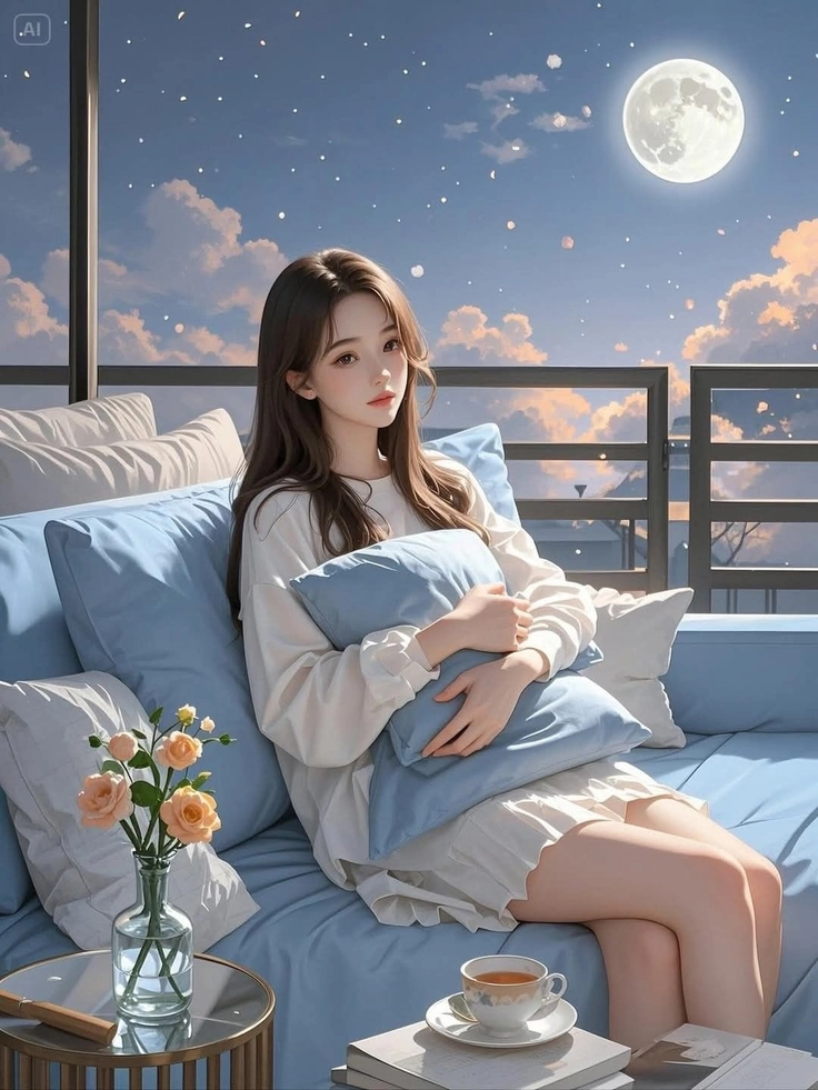 coffee girl dp instagram 