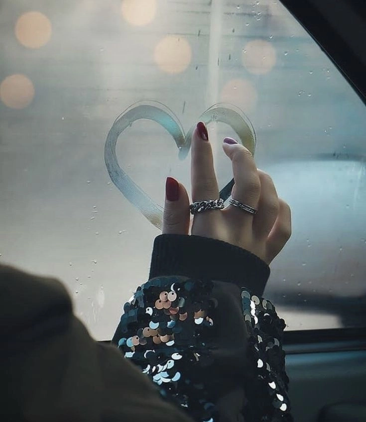cute girls and hand rings image on facebook dp 