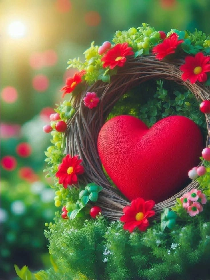 cute whatsapp heart dp
