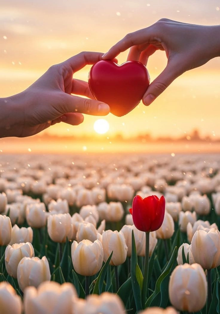 cute heart dp images