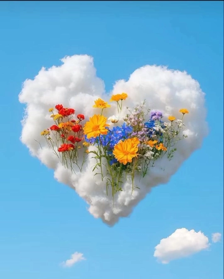cute heart dp for girls