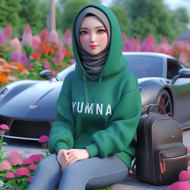 hijabi girl images