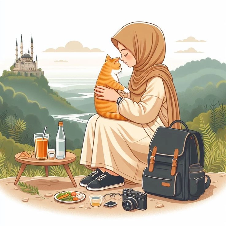 beautiful hijab girl images