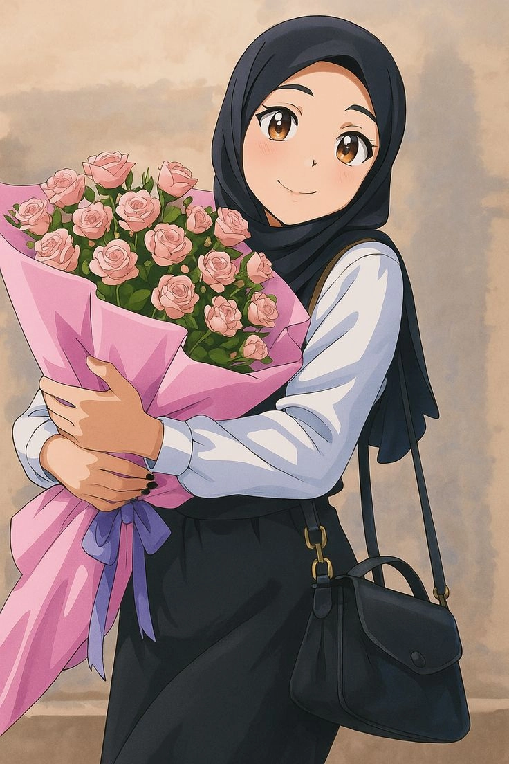 girl pic with hijab