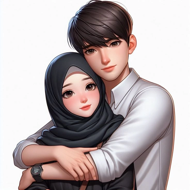 couple hug dp