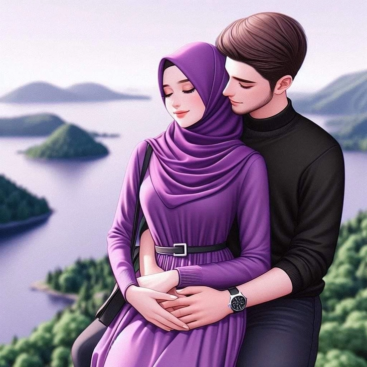 couples love hug kiss photo for istagram dp
