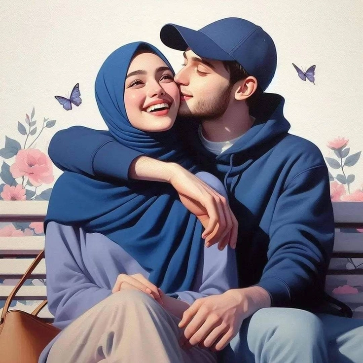 cartoon hug dp
