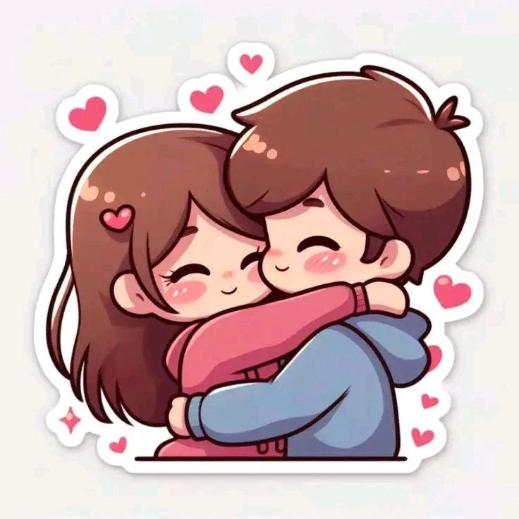cute dp for couples hug