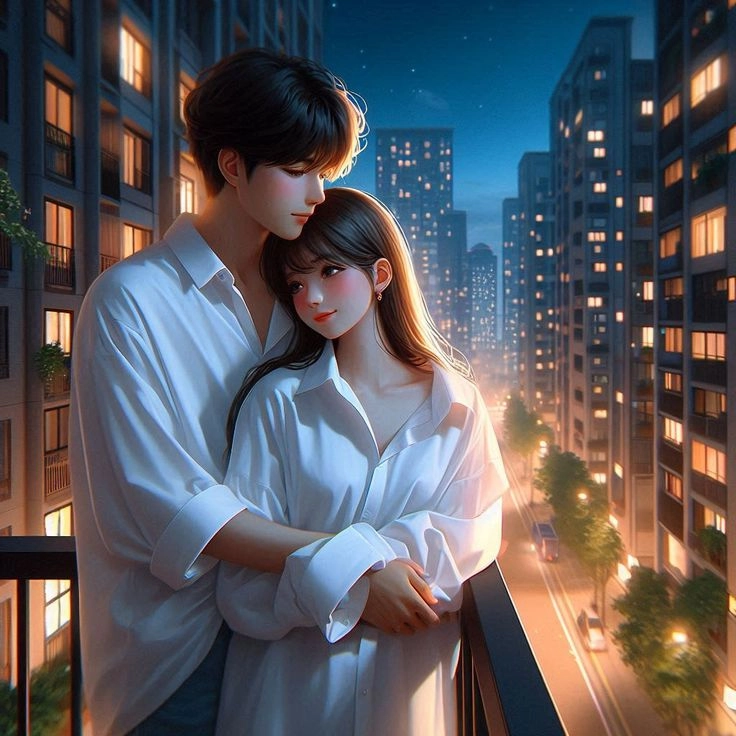 cute hug status dp