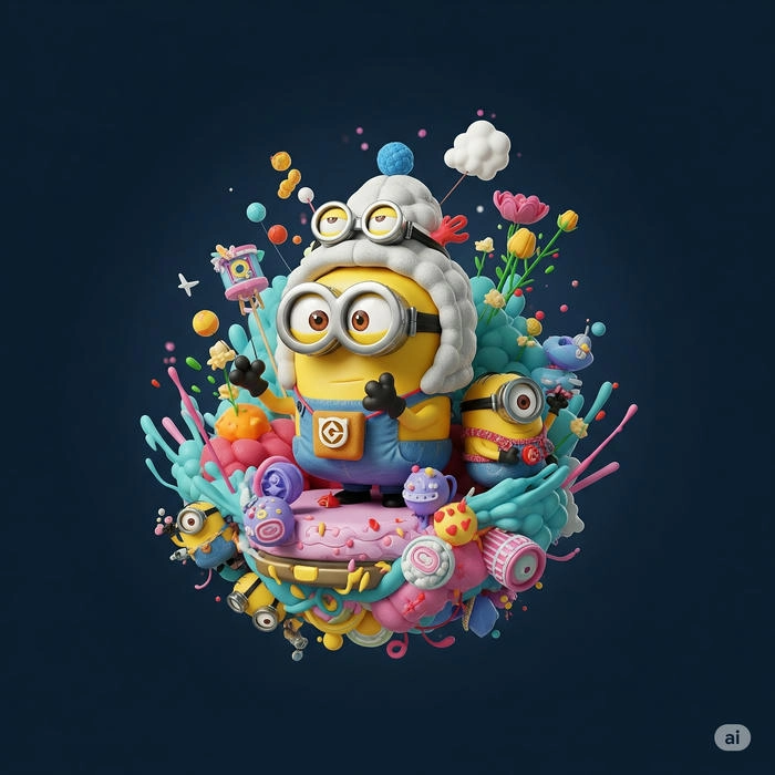 cute minion drawings 