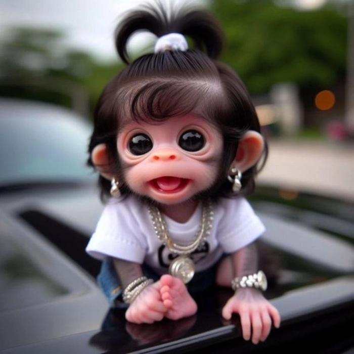 cute monkey images