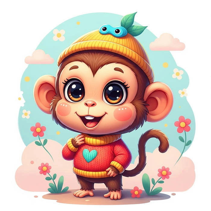 2 monkey images