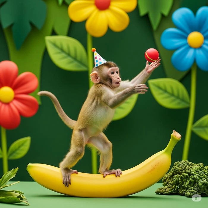 white monkey images