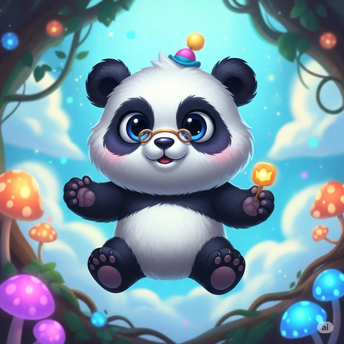 2d panda pics for dp