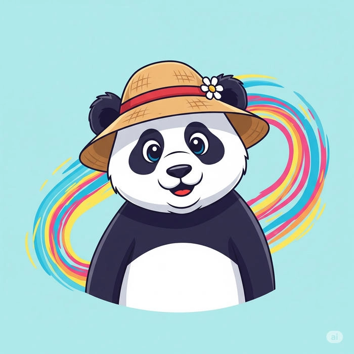 cute cartoons dp panda