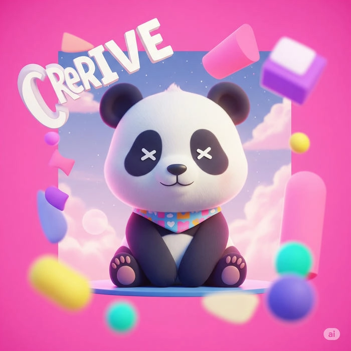 cute panda pic for dp