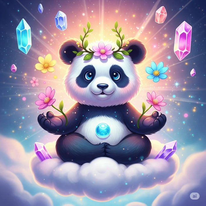 dp panda face reveal