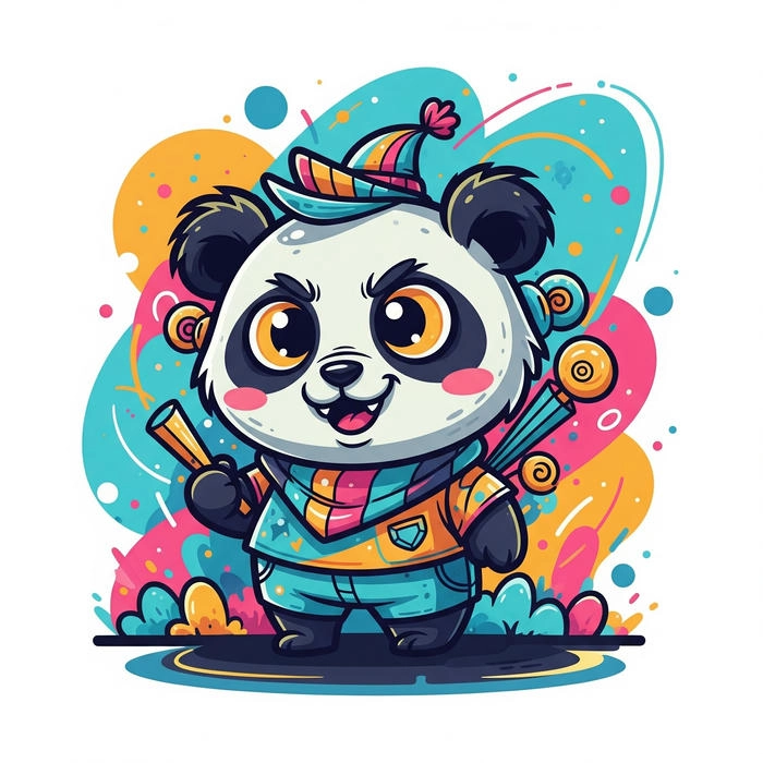 cute panda dp for whatsapp