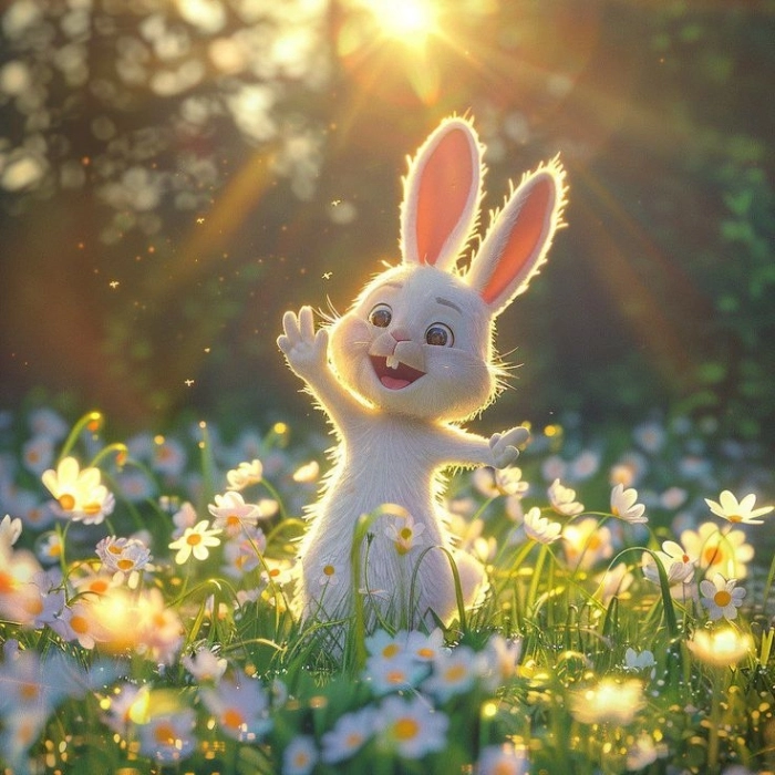 cute rabbit pics for dp