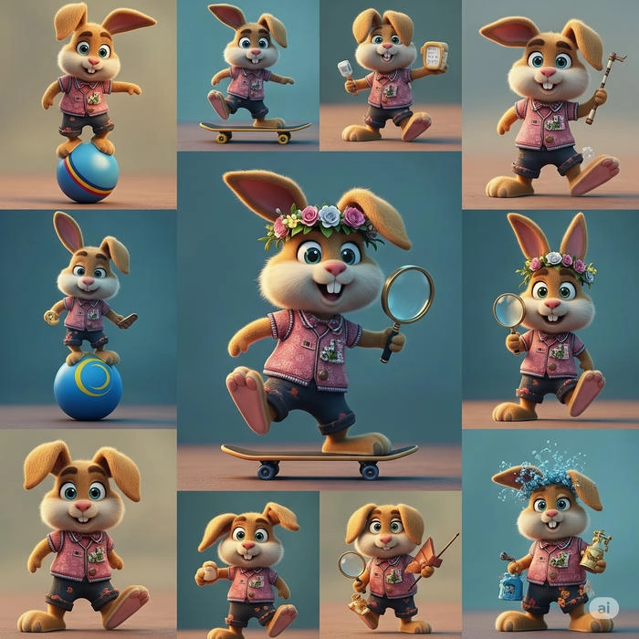 how to draw a cute rabbit