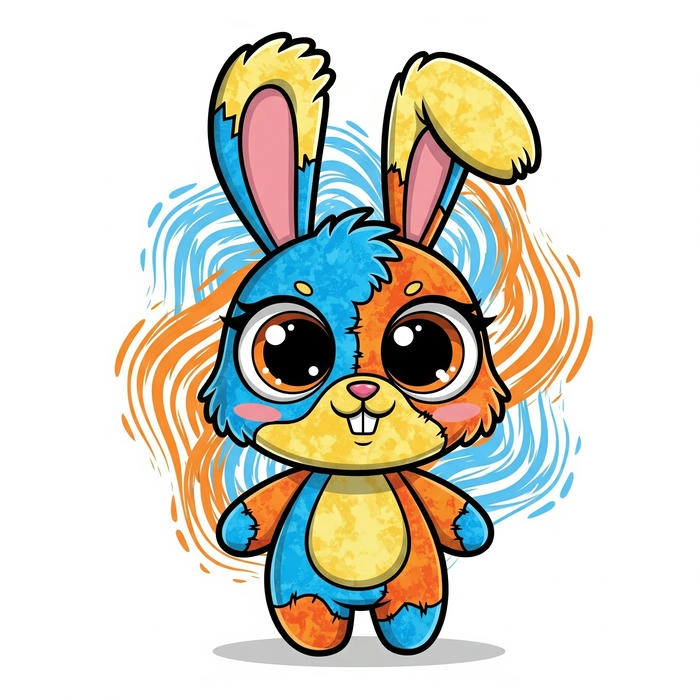 cute rabbit cartoon