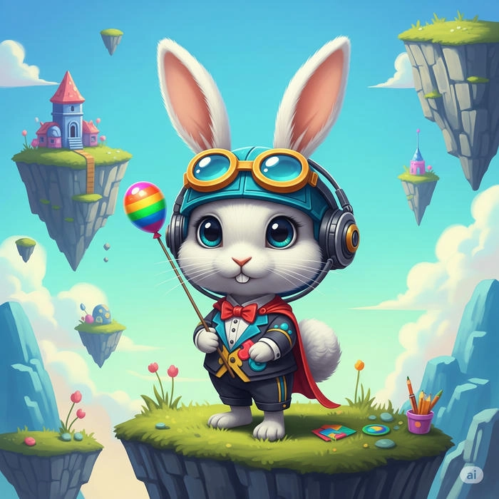 cute baby rabbit