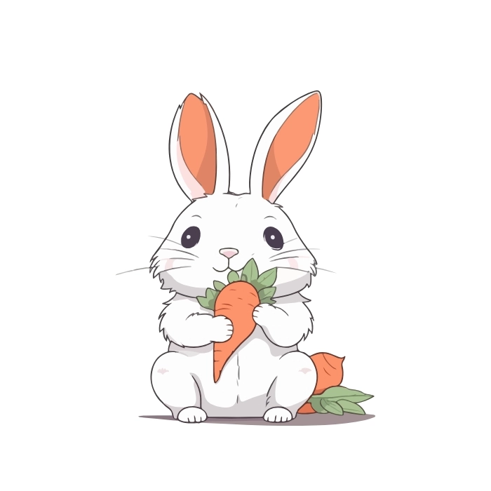 cute rabbit dp for whatsapp