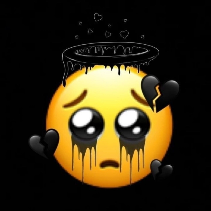 sad emoji dp hd