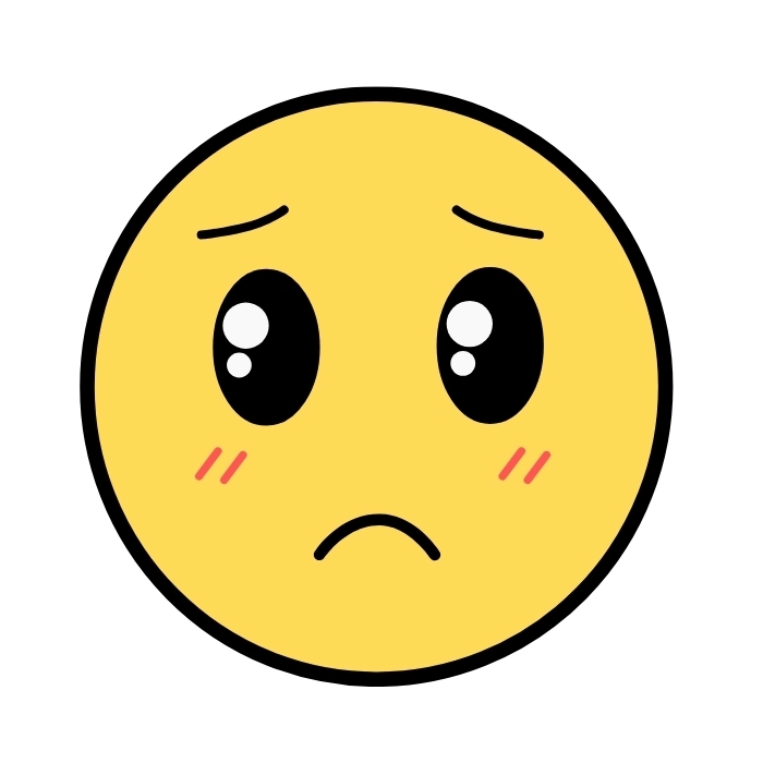 sad emoji dp for whatsapp