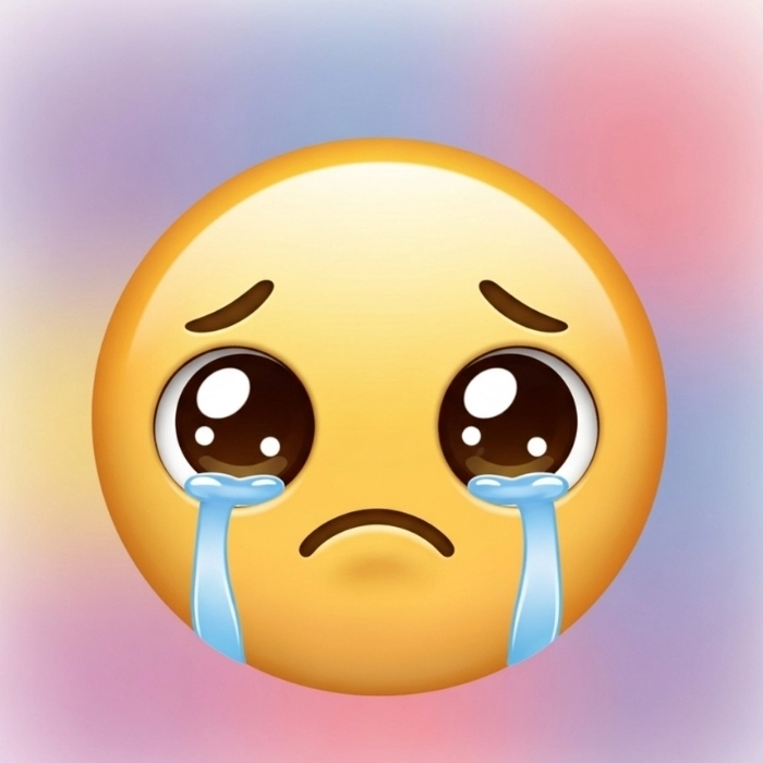 sad emoji dp in hd